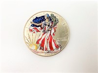 1OZ silver 1999 walking liberty dollar