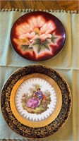 Japanese Ando Enamel Cloisonne Plate, porcelain
