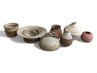 Vintage Pottery Pieces Pots Vases & Others