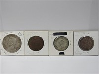 4 South Africa Coins