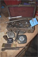 Tape measures, wrenches, etc