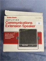 Extension Speaker, Amplified
