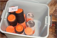 TOTE OF CLAY PIGEONS