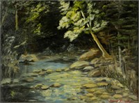 Frank Johnston 1888-1949 Oil Painting on Panel