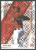 Shiny Parallel RC Josiah Gray Washington Nationals