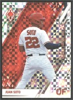 Shiny Parallel Juan Soto Washington Nationals