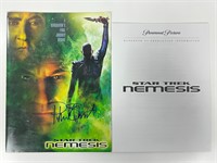 Autograph COA Star Trek Nemesis Media Press