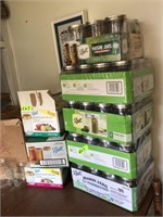 3 BOXES OF CANNING JARS