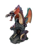 Colorful Mystical Dragon Statue