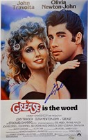 Autograph Grease Olivia Newton John Poster