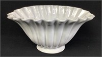 Vintage Porcelain Ruffle Bowl Italy