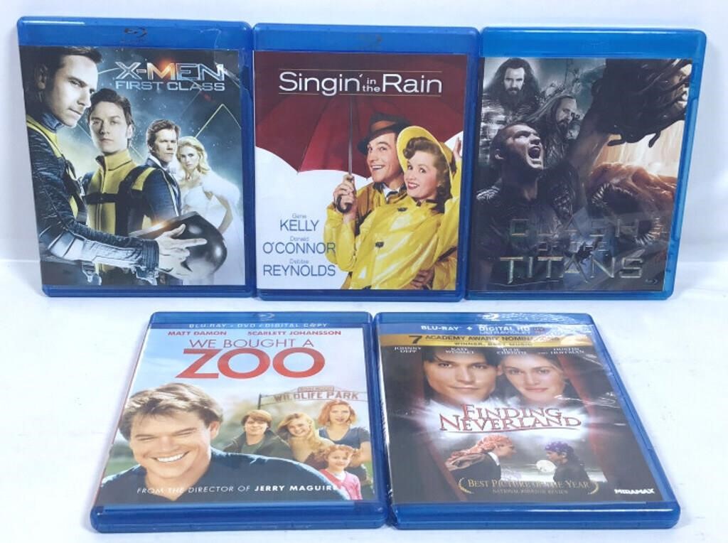 New Damaged Box Lot of 5 Blu-ray Discs