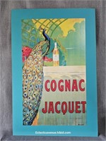 Vintage 1930s Bouchet Cognac Jacquet Poster