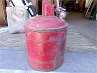vintage gas can