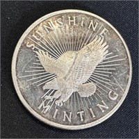 1 oz Fine Silver Round - Sunshine Minting