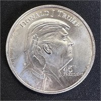 1 oz Fine Silver Round - Trump