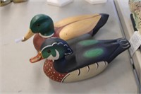 Wood duck decoys