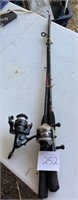 Fishing Rod and Reel Lot of 2