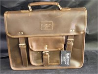Teakwood Leathers Briefcase - Note