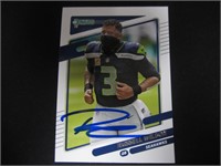 Russell Wilson Signed Seahawks Sports Card W/Coa