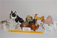 Lot of Figurines, most are Porcelain