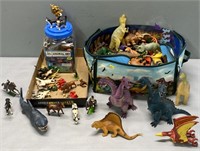 Toy Animal & Dinosaur Figures Lot