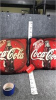 coca cola tapestry pillows