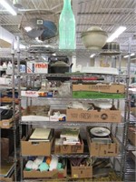 Rack Lot Housewares + Collectibles