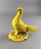 Italian Porcelain Yellow Bird Two