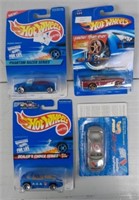 (4) Hot Wheels new in package.