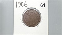 1906 Canadian Large Cent gn4061