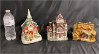 Christmas Village Houses ~ Musical & Lighted