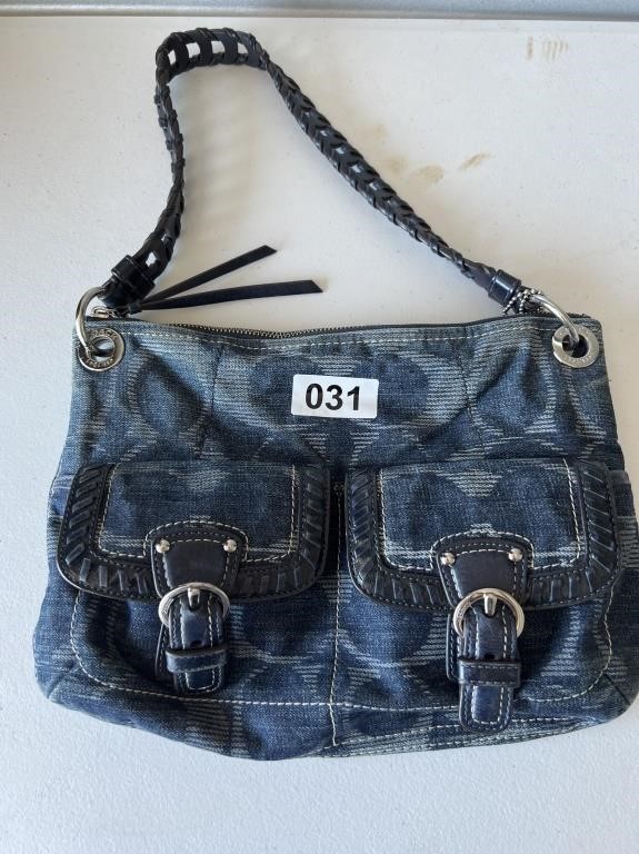 Coach Denim Purse U230