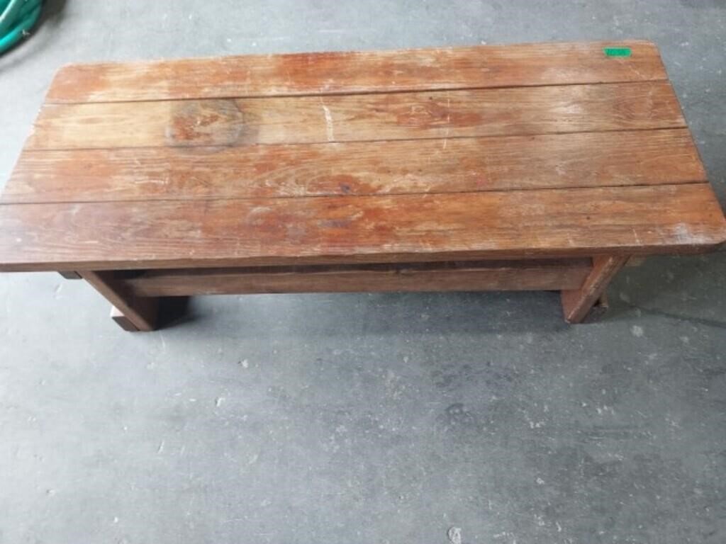 Pine Coffee Table, needs work