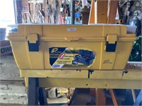 Tool box with contents/2 Craftsman drills