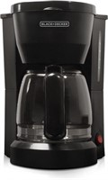 BLACK+DECKER 5-Cup Coffeemaker, Black, DCM600B; C