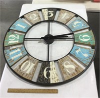 Wall clock 28in round