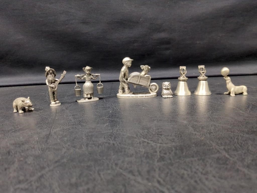 Miniature Pewter figurines