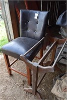 Bar chair, quilt rack