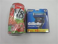 Un paquet de 8 cartouches de GILLETTE Proglide