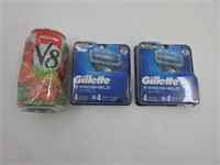 2 paquets de 4 cartouches GILLETTE proshield