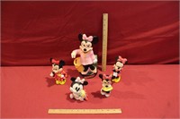 Vintage Minnie Mouse Figures & Banks