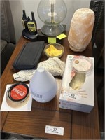 Miscellaneous Lot on End Table