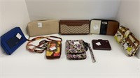 Variety of wallets (Vera Bradley, Reed, Relic, A