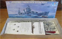 2007 USS San Francisco 1944 CA-38 Model Kit 1:700