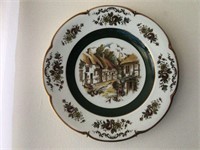 3 ASCOT SERVICE PLATE BY WOOD AND SONS ENGLAND
