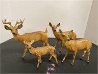 8", 5", & 6" Plastic Deer