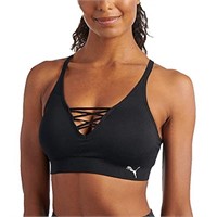 Size Large PUMA Women's Seamless Sports Bra,