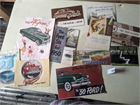 Vintage Car Books & Other
