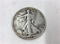 1943 Half Dollar U S A
